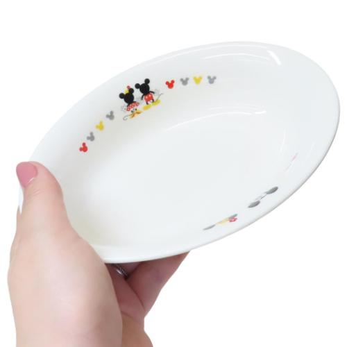 ミッキー&ミニー キッズ食器 カレー皿 ディズニー キャラクター グッズ