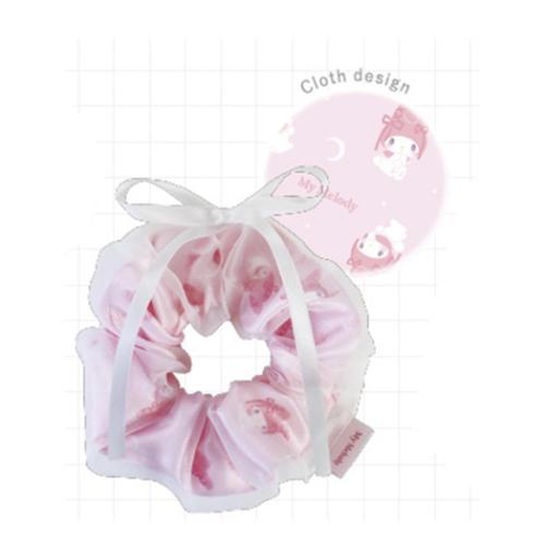 マイメロディ ヘアアクセ リボンレイヤードシュシュ バレエコア サンリオ キャラクター グッズ メール便可