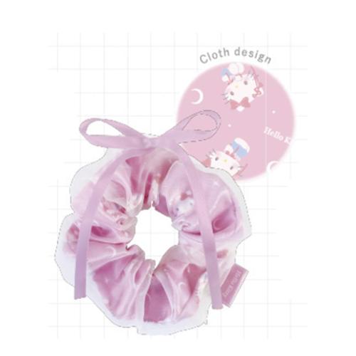 ハローキティ ヘアアクセ リボンレイヤードシュシュ バレエコア サンリオ キャラクター グッズ メール便可