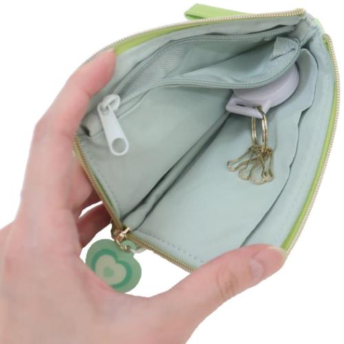 パワーパフガールズ キーケース＆定期入れ シャカシャカキーパスポーチ バターカップ キャラクター グッズ メール便可