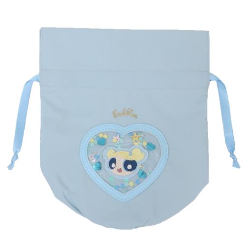 パワーパフガールズ 巾着袋 シャカシャカ巾着 バブルス キャラクター グッズ メール便可