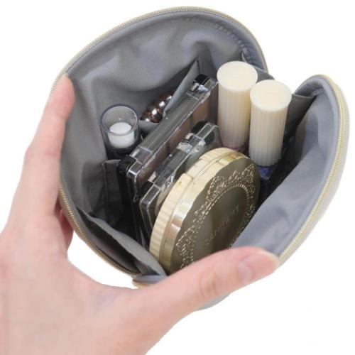 ハローキティ コスメポーチ ラウンドポーチ モノトーン サンリオ キャラクター グッズ