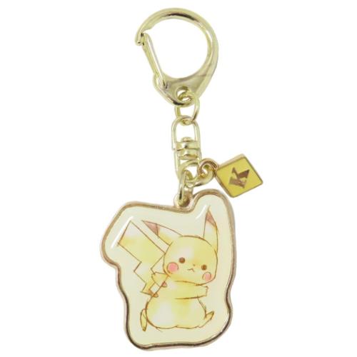 ポケットモンスター キーリング ピカチュウイニシャルキーホルダー K ポケモン キャラクター グッズ メール便可
