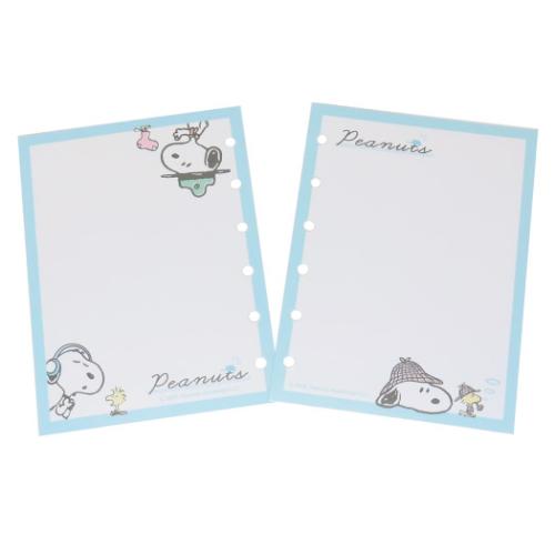 スヌーピー シール帳リフィル シールバインダーリフィル コスチュームチェンジ ピーナッツ キャラクター グッズ メール便可