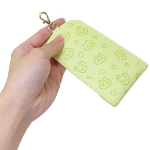 ちいかわ キーカバー リール付きキーケース うさぎ イエロー キャラクター グッズ メール便可