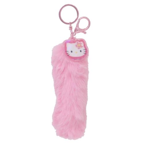 ハローキティ キーリング しっぽ型ファーキーホルダー サンリオ キャラクター グッズ メール便可