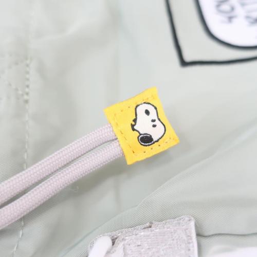 スヌーピー 斜め掛けかばん ALL刺繍ショルダー巾着 タイプライター ピーナッツ キャラクター グッズ メール便可