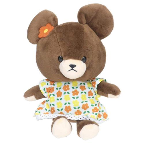 くまのがっこう ぬいぐるみ プラッシュドール SS フラワー 絵本キャラクター グッズ
