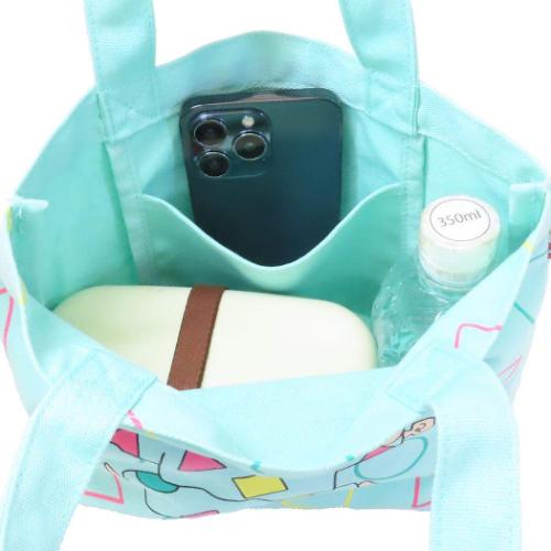 クレヨンしんちゃん ランチバッグ カラーマチ付バッグ パジャマ アニメキャラクター グッズ メール便可