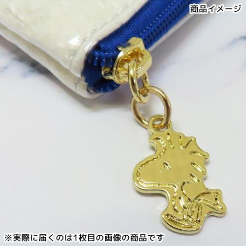 スヌーピー コスメポーチ もこもこビニールフラットポーチ スヌーピー＆ウッドストック ピーナッツ キャラクター グッズ メール便可