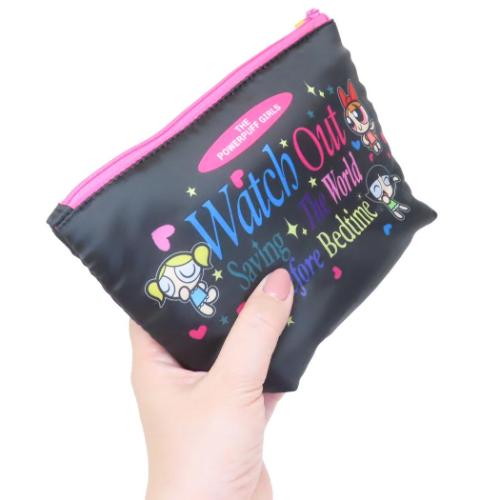 パワーパフガールズ コスメポーチ 舟形ポーチ BK キャラクター グッズ メール便可