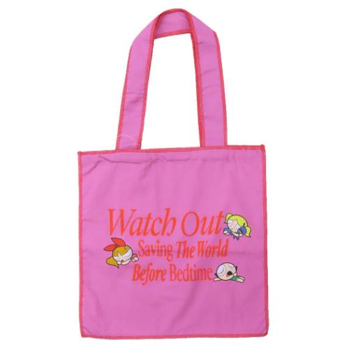 パワーパフガールズ トートバッグ フラットトートバッグ PK キャラクター グッズ メール便可