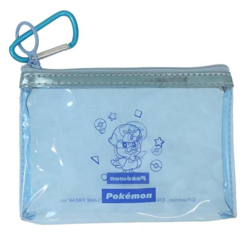 ポケットモンスター クリアポーチ カラビナ付ミニポーチ クワッス ポケモン キャラクター グッズ メール便可