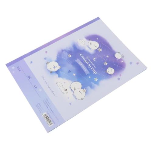 エナガシロップ B5白無地ノート 自由帳 かわいい グッズ メール便可