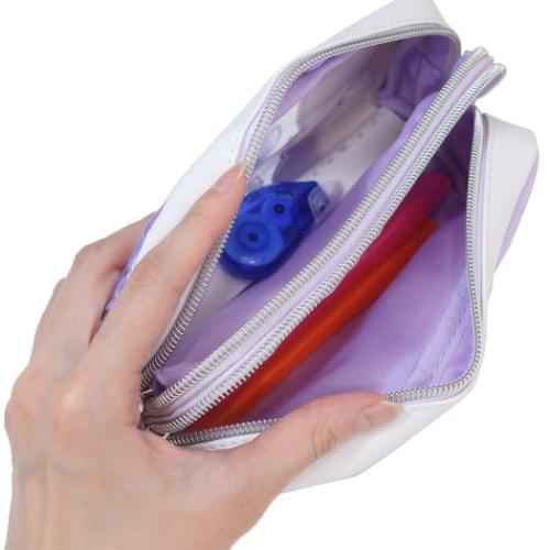 ナイトミャウ ペンポーチ ツインファスナーペンケース ムーン 大容量 かわいい グッズ