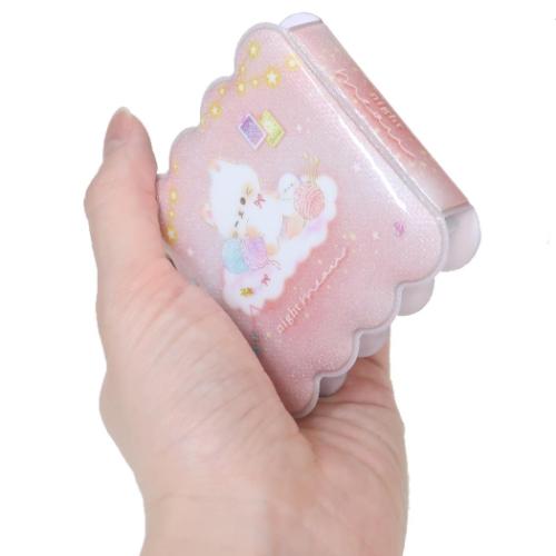 ナイトミャウ メモ帳 シャイニーもこもこメモ ハンドメイド かわいい グッズ メール便可