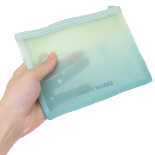 クリームソーダ CREAM SODA ミニポーチ フラットポーチ グラデーション かわいい グッズ メール便可