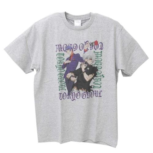 東京喰種 トーキョーグール Tシャツ T-SHIRTS 金木&月山 アニメキャラクター グッズ メール便可