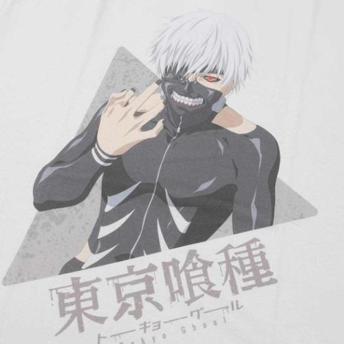 東京喰種 トーキョーグール Tシャツ T-SHIRTS 金木 ロゴ アニメキャラクター グッズ メール便可