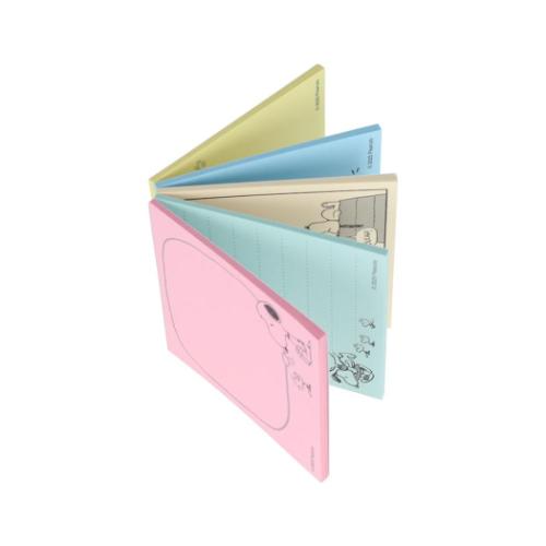 スヌーピー 付せん 付箋メモ5C コミカルシーンズ ピンク ピーナッツ キャラクター グッズ メール便可