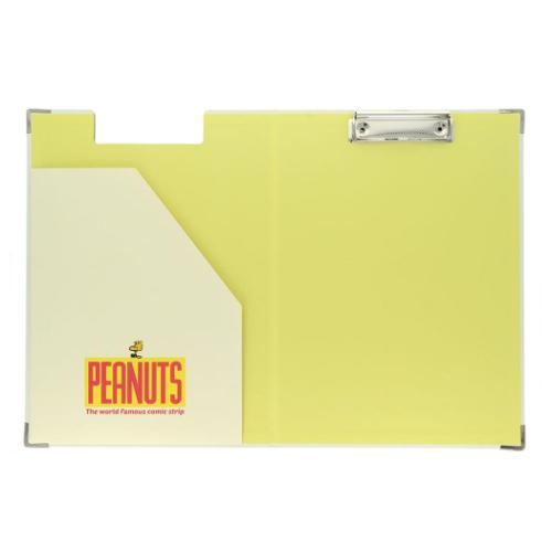 スヌーピー バインダー 2つ折りクリップボード A4 コミカルシーンズ アイボリー ピーナッツ キャラクター グッズ