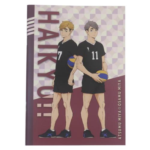 ハイキュー!! ノート A5 綴じノート 宮侑 宮治 少年ジャンプ アニメキャラクター グッズ メール便可