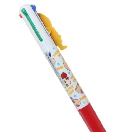 クレヨンしんちゃん ボールペン マスコット付き4色ボールペン ボーちゃん アニメキャラクター グッズ メール便可
