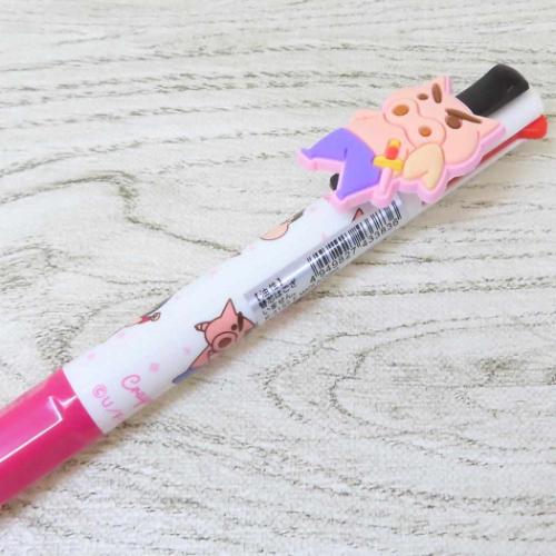 クレヨンしんちゃん ボールペン マスコット付き4色ボールペン ぶりぶりざえもん アニメキャラクター グッズ メール便可