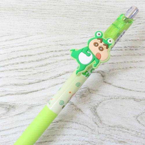 クレヨンしんちゃん シャーペン マスコット付きシャープペン 0.5 カエルしんちゃん アニメキャラクター グッズ メール便可