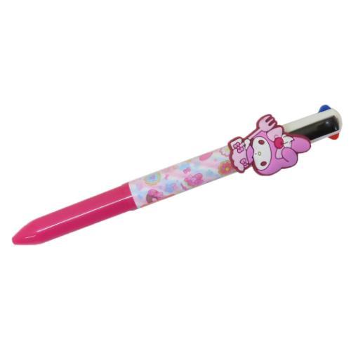 マイメロディ ボールペン マスコット付き4色ボールペン スイーツマイメロ サンリオ キャラクター グッズ メール便可