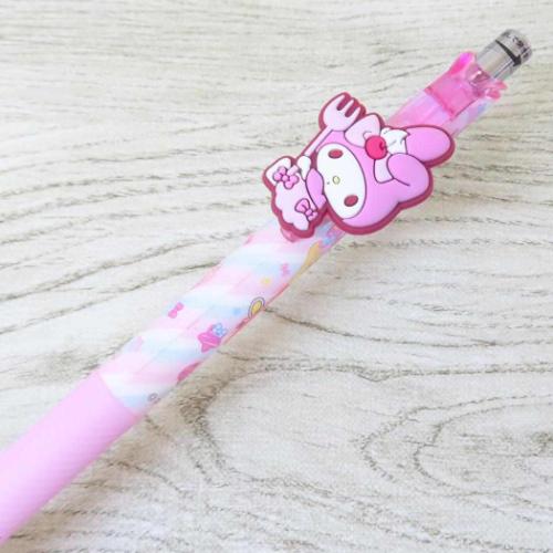 マイメロディ カラーペン マスコット付きゲルペン スイーツマイメロ チェリーピンク サンリオ キャラクター グッズ メール便可