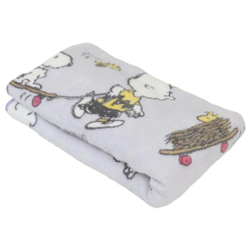 スヌーピー 速乾フェイスタオル クイックドライビッグフェイスタオル スケボー ピーナッツ キャラクター グッズ