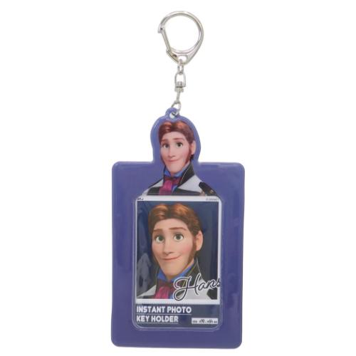 アナと雪の女王 キーリング インスタントフォトキーホルダー ハンス ディズニー キャラクター グッズ メール便可