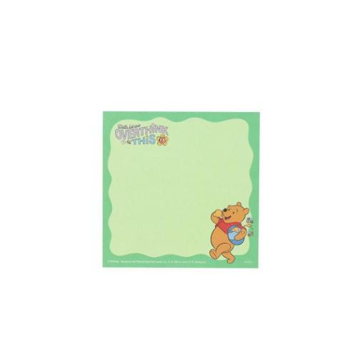 くまのプーさん メモ帳 スクエアメモ カラフル ディズニー キャラクター グッズ メール便可