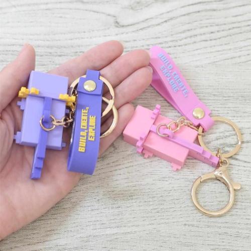 マインクラフト キーリング マスコットキーホルダー ウーパールーパー Minecraft ゲームキャラクター グッズ メール便可