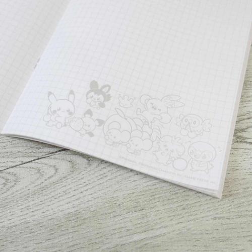 ポケットモンスター 方眼ノート A5ノート ポケピース フルーツ ポケモン キャラクター グッズ メール便可