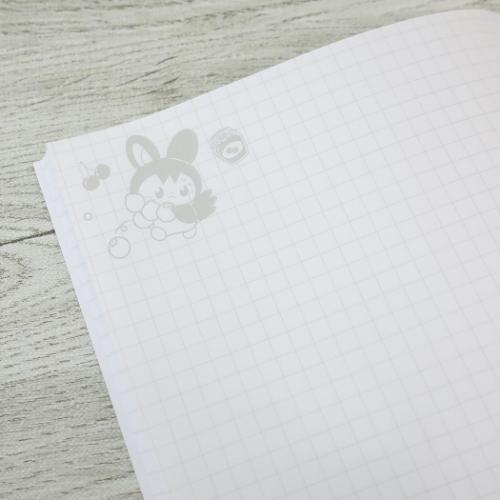 ポケットモンスター 方眼ノート A5ノート ポケピース フルーツ ポケモン キャラクター グッズ メール便可