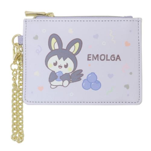 ポケットモンスター 小銭入れ＆定期入れ コイン＆パスケース ポケピース エモンガ フルーツ ポケモン キャラクター グッズ メール便可