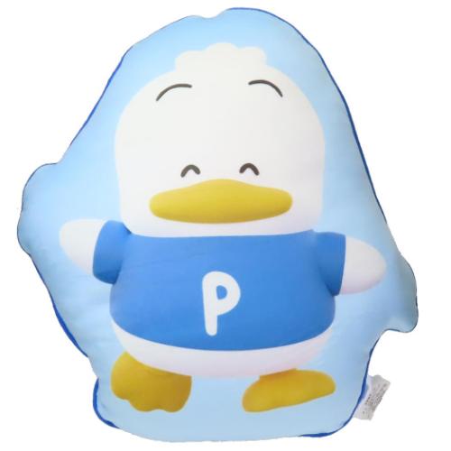 あひるのペックル クッション 3Dダイカットクッション サンリオ キャラクター グッズ