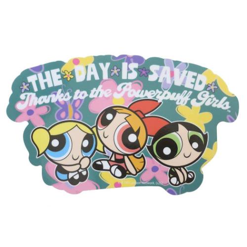 パワーパフガールズ ビッグシール アウトドアステッカー GR キャラクター グッズ メール便可