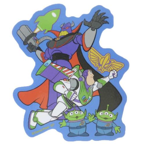 トイストーリー ダイカットシール キャラクターステッカー バズ&ザーグ&エイリアン ディズニー キャラクター グッズ メール便可