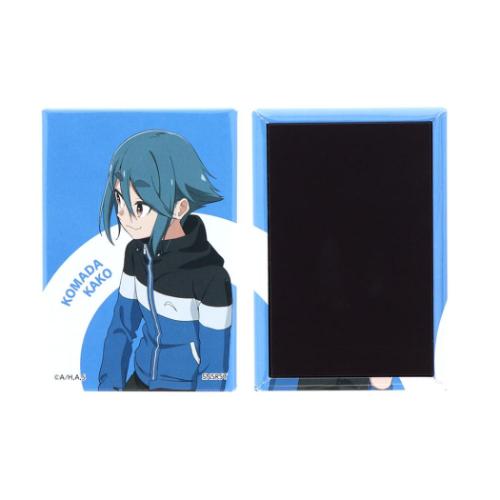 mono 磁石 スクエア缶マグネット 駒田華子 A アニメキャラクター グッズ メール便可