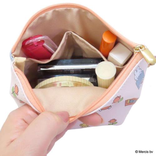 ミッフィー ミニポーチ 台形ポーチ BRUNA FAVORITE ディックブルーナ 絵本キャラクター グッズ