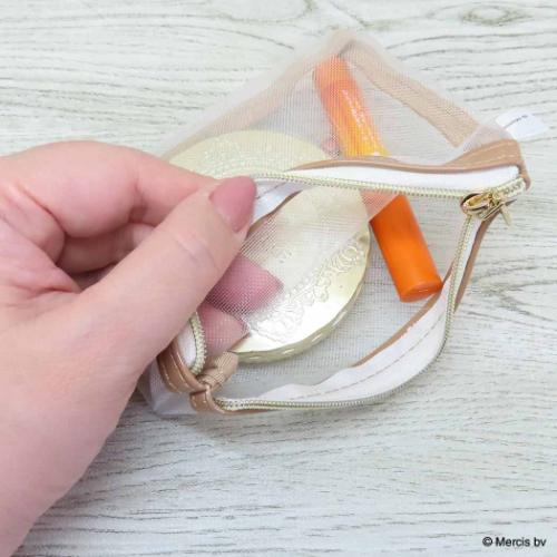 ミッフィー 平ポーチ ミニフラットポーチ BRUNA MESH ボリス ディックブルーナ 絵本キャラクター グッズ メール便可