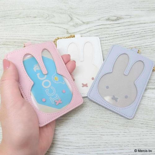 ミッフィー 定期入れ カード＆パスケース MIFFY PEEK ディックブルーナ 絵本キャラクター グッズ メール便可