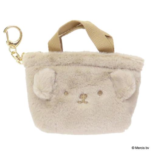 ミッフィー キーリング ミニ ファー トート チャーム BRUNA WINTER ACCESSORIES ボリス ディックブルーナ 絵本キャラクター グッズ