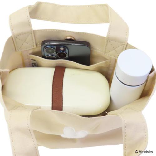 ミッフィー ミニバッグ トートバッグ BRUNA FLUFFY APPLIQUE ディックブルーナ 絵本キャラクター グッズ メール便可