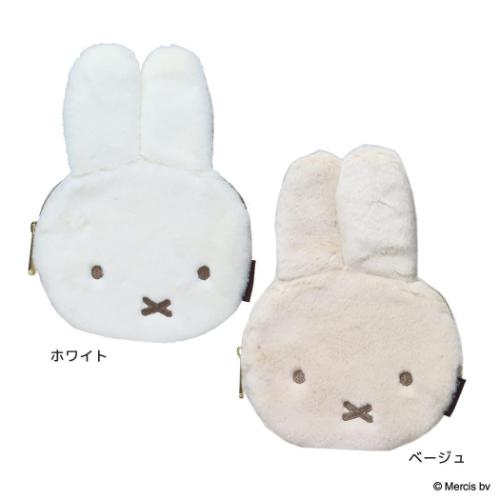 ミッフィー ミニポーチ ダイカットポーチ BRUNA FACE FUR ディックブルーナ 絵本キャラクター グッズ メール便可
