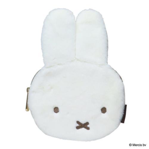 ミッフィー ミニポーチ ダイカットポーチ BRUNA FACE FUR ディックブルーナ 絵本キャラクター グッズ メール便可