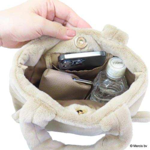 ミッフィー ミニバッグ トートバッグ BRUNA FACE FUR ブラウン ディックブルーナ 絵本キャラクター グッズ